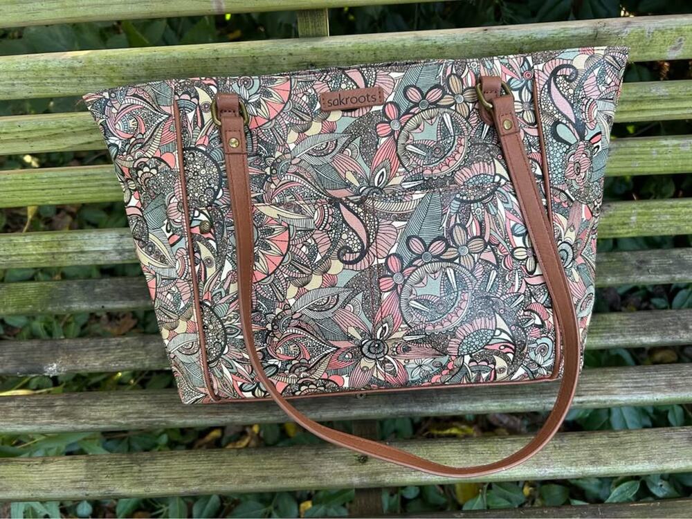 Colorful Fall Purse Tote Sakroots
